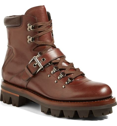 prada hiking boots|prada leather boots.